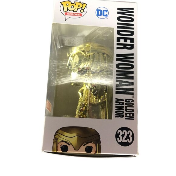 Wonder Woman Golden Armor WW84 Funko Pop #323 Target Exclusive - Picture 6 of 12